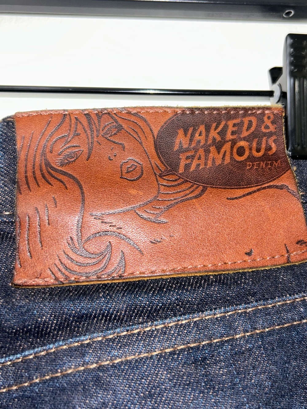 Naked & Famous Weird Guy Stretch Selvedge Jeans 32 X 30 - Picture 5 of 5